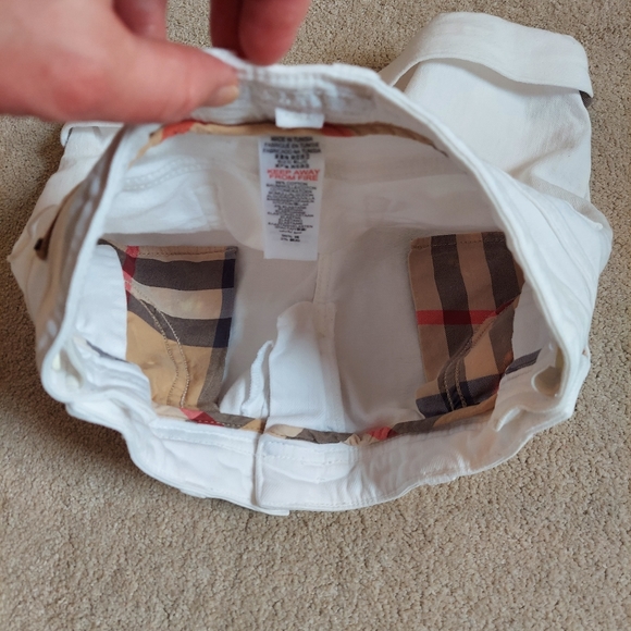 Burberry White Denim Shorts - Picture 9 of 11